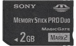 Флеш-карта Memory Stick Pro Duo 2Гб Sony Mark2 ( MSMT2G/2Nx )