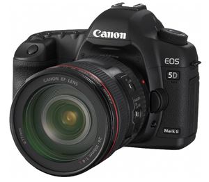 Зеркальный фотоаппарат CANON EOS 5D Mark II kit ( EF 24-105 f/4L IS USM), черный ( 2764B008 )