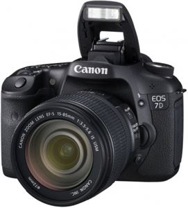 Зеркальный фотоаппарат CANON EOS 7D kit ( 18-135 IS), черный ( 3814B018 )
