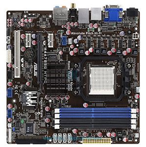 Материнская плата mATX AMD 785G ASUS Socket AM2 DDR2 GLan ( M4A785G HTPC ) Retail