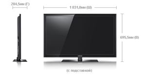 Плазменный телевизор 42" Samsung PS42C430A1W Black