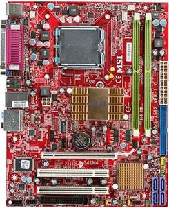 Материнская плата mATX iG41 MSI LGA 775 DDR2 ( G41M4-F ) Retail