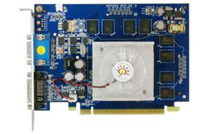 Видеокарта PCI-E nVidia GeForce 9400 GT 0512Mb Sparkle , DDR2 ( SX94GT512D2-DP ) Retail