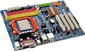 Материнская плата ATX NVIDIA nForce 520 LE Gigabyte Socket AM2 DDR2 ( GA-M52L-S3P ) Retail