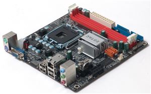 Материнская плата mini-ITX NVIDIA GeForce 7050 PV Zotac LGA 775 DDR2 ( NF610I-D-E ) Retail