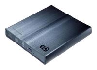 Оптический привод USB DVD-RW 3Q , черный ( 3QODD-T103-TB08 ) Retail