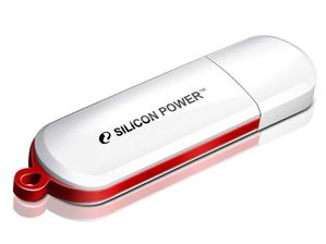 Флеш-диск USB 4Гб Silicon Power Luxmini 320 ( SP004GBUF2320V1W ) белый