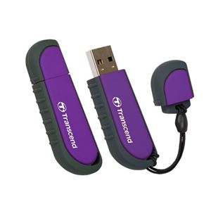 Флеш-диск USB 4Гб Transcend Jetflash V70 ( TS4GJFV70 ) фиолетовый/черный