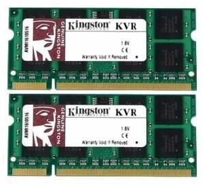 Модуль памяти SO-DIMM DDR2 800MHz 4Gb (2x2Gb) Kingston ValueRAM ( KVR800D2S5K2/4G ) Retail