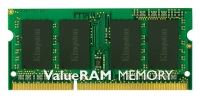 Модуль памяти SO-DIMM DDR3 1066MHz 2Gb Kingston ValueRAM ( KVR1066D3S7/2G ) Retail