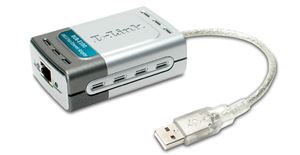 Сетевой адаптер D-Link DUB-E100 USB, 10/100Mbps