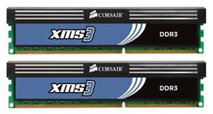 Модуль памяти DDR3 1600MHz 4Gb (2x2Gb) Corsair XMS3 ( CMX4GX3M2A1600C8 ) Retail