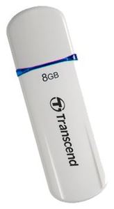 Флеш-диск USB 8Гб Transcend Jetflash 620 ( TS8GJF620 ) белый/синий