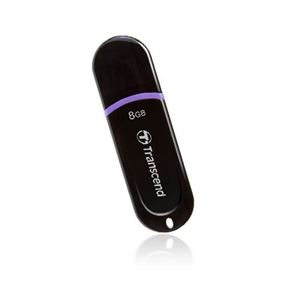 Флеш-диск USB 8Гб Transcend Jetflash 300 ( TS8GJF300 ) черный/фиолетовый