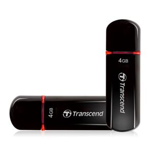Флеш-диск USB 4Гб Transcend Jetflash 600 ( TS4GJF600 ) черный/красный