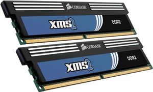 Модуль памяти DDR2 1066MHz 4Gb (2x2Gb) Corsair XMS2 ( TWIN2X4096-8500C5C ) Retail