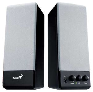 Колонки 2.0 Genius SP-S200 Silver ( SP-S200 SILVER )