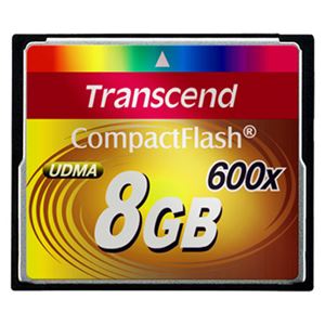 Флеш-карта Compact Flash 8Гб Transcend Ultra Speed 600x ( TS8GCF600 )