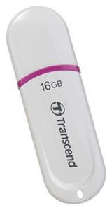 Флеш-диск USB 16Гб Transcend Jetflash 330 ( TS16GJF330 ) белый/фиолетовый