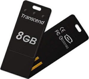 Флеш-диск USB 8Гб Transcend Jetflash T3K ( TS8GJFT3K ) черный