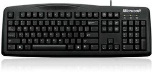 Клавиатура Microsoft Wired Keyboard 200 USB Black ( JWD-00002 )