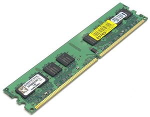 Модуль памяти DDR2 800MHz 1Gb Kingston ValueRAM ( KVR800D2N5/1G ) Retail