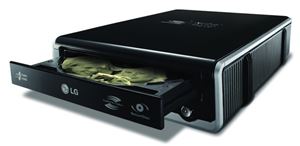 Оптический привод USB DVD-RW LG , черный ( GE20NU11.AUAE10B ) Retail
