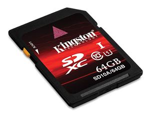Флеш-карта SDXC 64Гб Kingston , Class 10 ( SD10A/64GB )