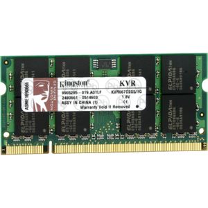 Модуль памяти SO-DIMM DDR2 800MHz 1Gb Kingston ValueRAM ( KVR800D2S5/1G ) Retail