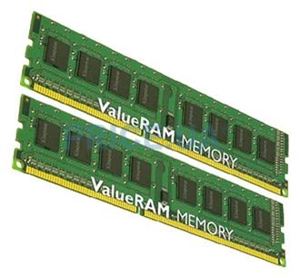 Модуль памяти DDR3 1333MHz 2Gb (2x1Gb) Kingston ValueRAM ( KVR1333D3N9K2/2G ) Retail
