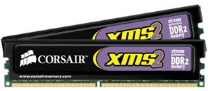 Модуль памяти DDR2 800MHz 2Gb (2x1Gb) Corsair XMS2 ( TWIN2X2048-6400 ) Retail