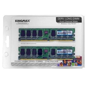 Модуль памяти DDR2 1066MHz 2Gb (2x1Gb) Kingmax , (  ) Retail