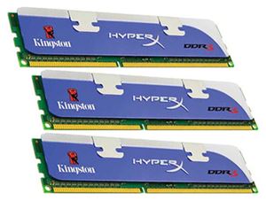 Модуль памяти DDR3 1600MHz 6Gb (3x2Gb) Kingston HyperX ( KHX1600C9D3K3/6GX ) Retail