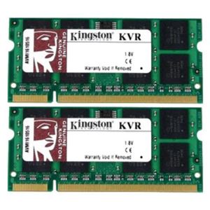 Модуль памяти SO-DIMM DDR2 800MHz 4Gb (2x2Gb) Kingston ValueRAM ( KVR800D2S6K2/4G ) Retail