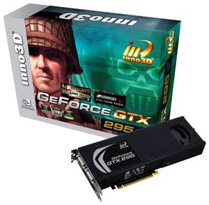 Видеокарта PCI-E nVidia GeForce GTX 295 1792Mb Inno3D , DDR3 HDMI, DVI ( i-N295-1DDN-I3JW ) Retail