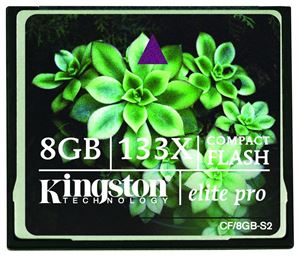Флеш-карта Compact Flash 8Гб Kingston Elite Pro 133x ( CF/8GB-S2 )