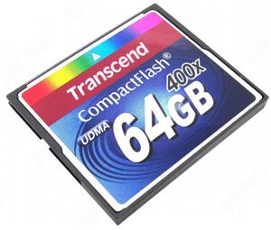 Флеш-карта Compact Flash 64Гб Transcend 400x ( TS64GCF400 )