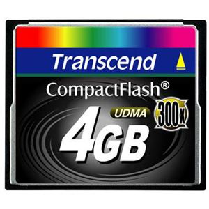 Флеш-карта Compact Flash 4Гб Transcend 300x ( TS4GCF300 )