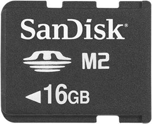 Флеш-карта Memory Stick Micro M2 16Гб Sandisk , ( SDMSM2-016G-P36M )