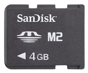 Флеш-карта Memory Stick Micro M2 4Гб Sandisk , ( SDMSM2-4096-P36M )