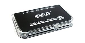 Ридер карт памяти внешний HighPaq , 66-in-1 чёрный ( CR-Q007 ) Retail
