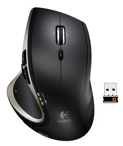 Мышь Logitech Performance Mouse MX Black USB лазерная беспроводная ( 910-001120 )