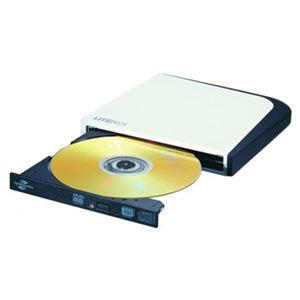Оптический привод USB DVD-RW LITE-ON , белый ( eSAU208-103 ) Retail