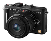 Фотоаппарат Panasonic Lumix DMC-GF1KGC-K черный ( DMC-GF1KGC-K )