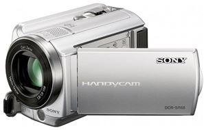 Видеокамера Sony DCR-SR68E серебристая ( DCR-SR68E/SC )