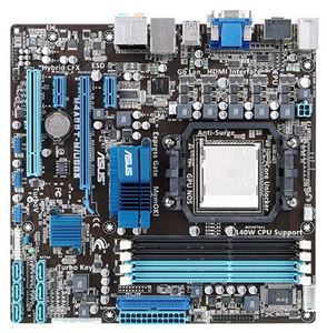 Материнская плата mATX AMD 880G ASUS Socket AM3 DDR3 ( M4A88T-M/USB3 ) Retail