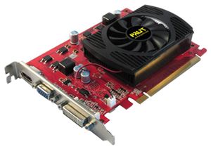 Видеокарта PCI-E nVidia GeForce GT 220 1024Mb Gainward , DDR2 HDMI, DVI ( NE2T2200FHD01-N2169 ) Retail