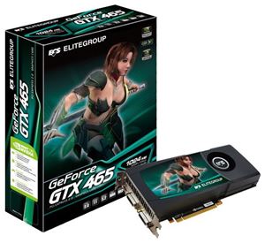 Видеокарта PCI-E nVidia GeForce GTX 465 1024Mb ECS , DDR5 ( NGTX465-1024PI-F ) Retail