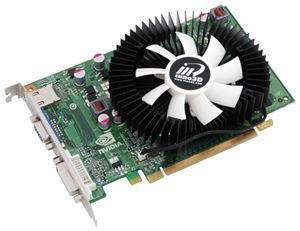 Видеокарта PCI-E nVidia GeForce GT 240 1024Mb Inno3D , DDR3 HDMI, DVI ( N240-1DDV-D3CX ) OEM