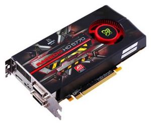 Видеокарта PCI-E ATI Radeon HD 5770 1024Mb XFX , DDR5 ( HD-577A-ZNDV ) Retail